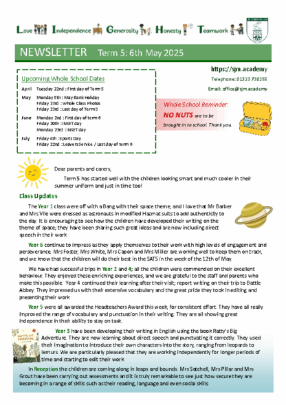 Newsletter 02 05 2025